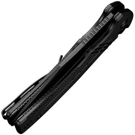 Civivi 20038E1 Cogent Button Lock Blk G10 5 Civivi 20038E1 Cogent Button Lock Blk G10 - Image 5