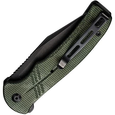 Civivi 20038E4 Cogent Button Lock Grn Micarta 2 Civivi 20038E4 Cogent Button Lock Grn Micarta - Image 2