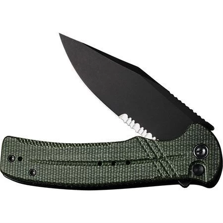 Civivi 20038E4 Cogent Button Lock Grn Micarta 4 Civivi 20038E4 Cogent Button Lock Grn Micarta - Image 4