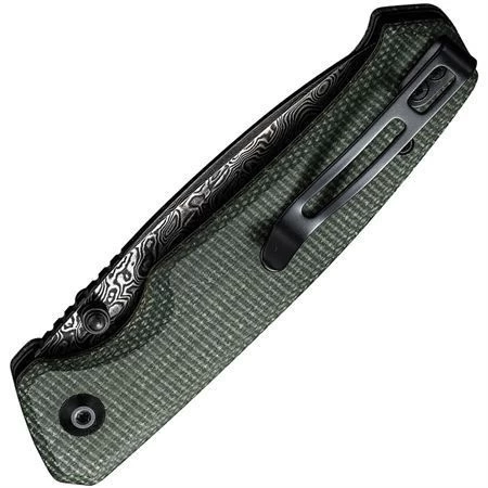 Civivi 20076DS1 Altus Button Lock Green 2 Civivi 20076DS1 Altus Button Lock Green - Image 2