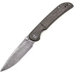 Civivi 2107DS3 Imperium Linerlock Knife Micarta