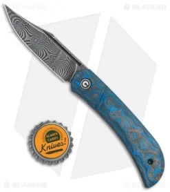 CIVIVI Appalachian Drifter Knife Blue G-10 W/ Rose CF (2.9" Damascus) C2015DS-2 7 CIVIVI Appalachian Drifter Knife Blue G-10 W/ Rose CF (2.9" Damascus) C2015DS-2 -CIVIVI Shop CIVIVI Appalachian Drifter SJ Blue G 10 Rose CF Damascus C2015DS 2 BHQ 116960 jr bottlecap
