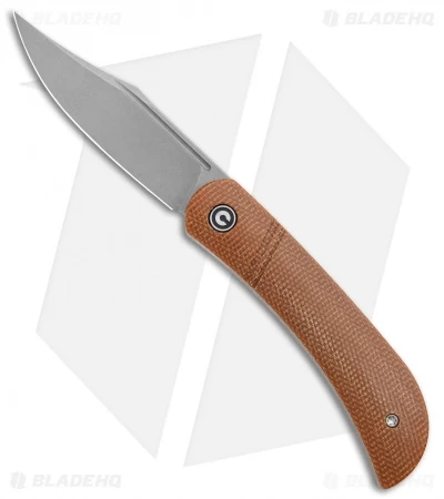 CIVIVI Appalachian Drifter Slip Joint Knife Brown Micarta (2.9"SW) C2015A 1 CIVIVI Appalachian Drifter Slip Joint Knife Brown Micarta (2.9"SW) C2015A