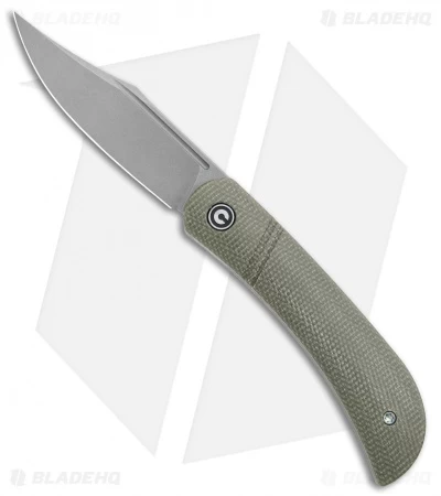 CIVIVI Appalachian Drifter Slip Joint Knife Dark Green Micarta (2.9"SW) C2015C 1 CIVIVI Appalachian Drifter Slip Joint Knife Dark Green Micarta (2.9"SW) C2015C