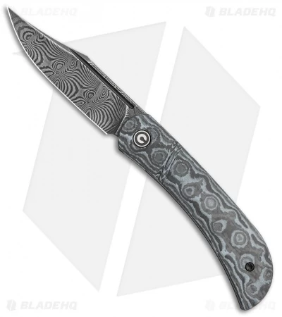 CIVIVI Appalachian Drifter Knife Gray G-10 W/ Rose CF (2.9" Damascus) C2015DS-1 1 CIVIVI Appalachian Drifter Knife Gray G-10 W/ Rose CF (2.9" Damascus) C2015DS-1
