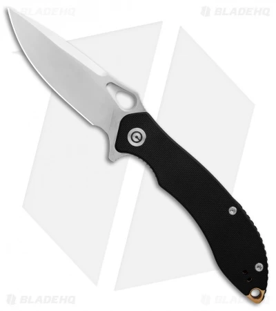 CIVIVI Aquila Flipper Liner Lock Knife Black G-10 (3.4" Satin) C805F 1 CIVIVI Aquila Flipper Liner Lock Knife Black G-10 (3.4" Satin) C805F
