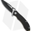 CIVIVI Aquila Flipper Liner Lock Knife Black G-10 (3.4" Black) C805E