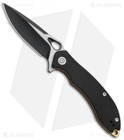 CIVIVI Aquila Flipper Liner Lock Knife Black G-10 (3.4" Black) C805E 1 CIVIVI Aquila Flipper Liner Lock Knife Black G-10 (3.4" Black) C805E