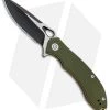 CIVIVI Aquila Flipper Liner Lock Knife OD Green G-10 (3.4" Black) C805A
