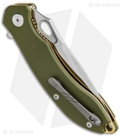 CIVIVI Aquila Flipper Liner Lock Knife OD Green G-10 (3.4" Satin) C805B 6 CIVIVI Aquila Flipper Liner Lock Knife OD Green G-10 (3.4" Satin) C805B -CIVIVI Shop CIVIVI Aquila Flipper LL OD Green G 10 Satin BHQ 89929 jr side