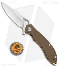 CIVIVI Aquila Flipper Liner Lock Knife Tan G-10 (3.4" Satin) C805D 7 CIVIVI Aquila Flipper Liner Lock Knife Tan G-10 (3.4" Satin) C805D -CIVIVI Shop CIVIVI Aquila Flipper LL Tan G 10 Satin BHQ 89931 jr bottlecap