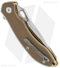 CIVIVI Aquila Flipper Liner Lock Knife Tan G-10 (3.4" Satin) C805D 6 CIVIVI Aquila Flipper Liner Lock Knife Tan G-10 (3.4" Satin) C805D -CIVIVI Shop CIVIVI Aquila Flipper LL Tan G 10 Satin BHQ 89931 jr side