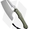 CIVIVI Aratra D2 Fixed Blade Knife OD Green G-10 (7.32" Stonewash)