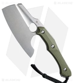 CIVIVI Aratra D2 Fixed Blade Knife OD Green G-10 (7.32" Stonewash)