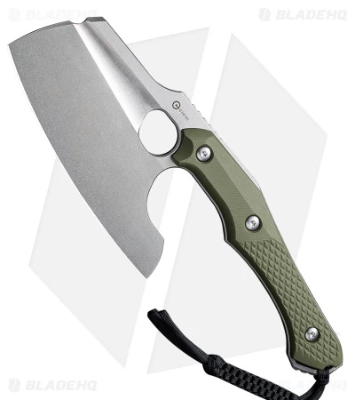 CIVIVI Aratra D2 Fixed Blade Knife OD Green G-10 (7.32" Stonewash) 1 CIVIVI Aratra D2 Fixed Blade Knife OD Green G-10 (7.32" Stonewash)