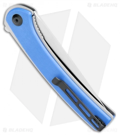 CIVIVI Asticus Liner Lock Knife Blue G-10 (3.8" Satin) C2002C 3 CIVIVI Asticus Liner Lock Knife Blue G-10 (3.8" Satin) C2002C - Image 3