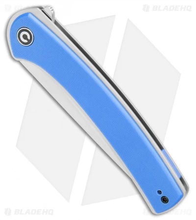 CIVIVI Asticus Liner Lock Knife Blue G-10 (3.8" Satin) C2002C 2 CIVIVI Asticus Liner Lock Knife Blue G-10 (3.8" Satin) C2002C - Image 2