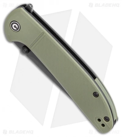 CIVIVI Badlands Vagabond Folding Knife OD Green FRN (3.25" Black) C2019B 2 CIVIVI Badlands Vagabond Folding Knife OD Green FRN (3.25" Black) C2019B - Image 2