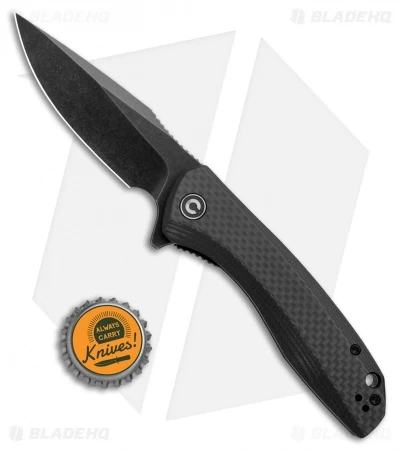 CIVIVI Baklash Flipper Liner Lock Knife Black G-10 (3.5" Black Stonewash) C801H 5 CIVIVI Baklash Flipper Liner Lock Knife Black G-10 (3.5" Black Stonewash) C801H - Image 5