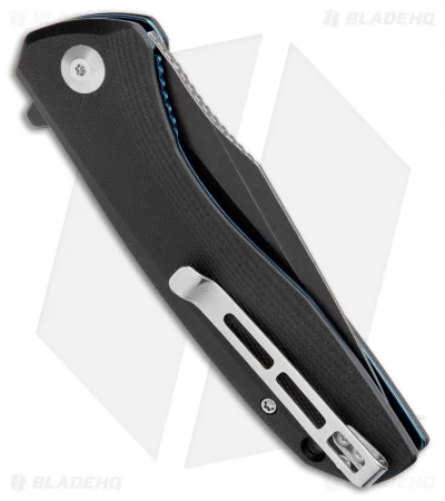 CIVIVI Baklash Flipper Liner Lock Knife Black G-10 (3.5" Black Stonewash) C801H 4 CIVIVI Baklash Flipper Liner Lock Knife Black G-10 (3.5" Black Stonewash) C801H - Image 4