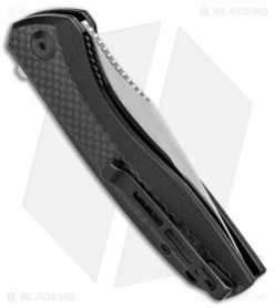 CIVIVI Baklash Flipper Liner Lock Knife G-10/Carbon Fiber (3.5" Satin) C801D 7 CIVIVI Baklash Flipper Liner Lock Knife G-10/Carbon Fiber (3.5" Satin) C801D -CIVIVI Shop CIVIVI Baklash Flipper LL G 10 CF Satin C801D BHQ 99608 jr side