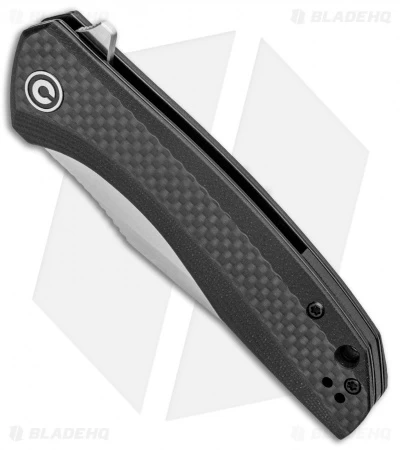 CIVIVI Baklash Flipper Liner Lock Knife G-10/Carbon Fiber (3.5" Satin) C801D 2 CIVIVI Baklash Flipper Liner Lock Knife G-10/Carbon Fiber (3.5" Satin) C801D - Image 2