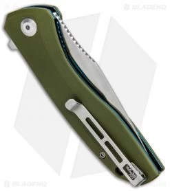 CIVIVI Baklash Flipper Liner Lock Knife OD Green G-10 (3.5" Satin) C801A 6 CIVIVI Baklash Flipper Liner Lock Knife OD Green G-10 (3.5" Satin) C801A -CIVIVI Shop CIVIVI Baklash Flipper LL OD Green G 10 Satin C801A BHQ 87964 jr side