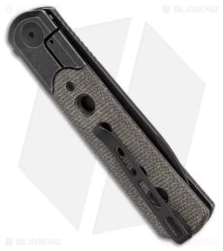 CIVIVI Banneret Frame Lock Knife Green Canvas Micarta/Steel (3.7" BW) C20040-1 6 CIVIVI Banneret Frame Lock Knife Green Canvas Micarta/Steel (3.7" BW) C20040-1 -CIVIVI Shop CIVIVI Banneret FL Green Canvas Micarta Steel BW BHQ 174432 jr side