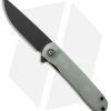CIVIVI Brad Zinker Bo Liner Lock Knife Natural G-10 (2.9" Black SW)