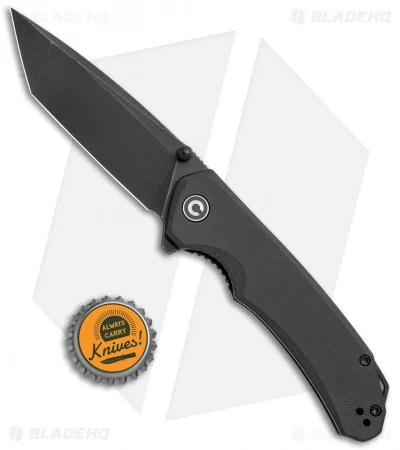 CIVIVI Brazen Tanto Liner Lock Knife Black G-10 (3.5" Black D2) C2023C 4 CIVIVI Brazen Tanto Liner Lock Knife Black G-10 (3.5" Black D2) C2023C - Image 4