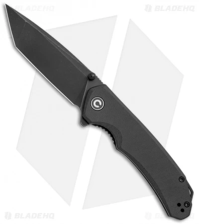 CIVIVI Brazen Tanto Liner Lock Knife Black G-10 (3.5" Black D2) C2023C 1 CIVIVI Brazen Tanto Liner Lock Knife Black G-10 (3.5" Black D2) C2023C