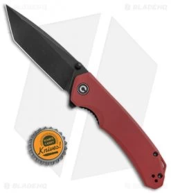 CIVIVI Brazen Tanto Liner Lock Knife Burgundy G-10 (3.5" Black D2) C2023B 7 CIVIVI Brazen Tanto Liner Lock Knife Burgundy G-10 (3.5" Black D2) C2023B -CIVIVI Shop CIVIVI Brazen Tanto LL Burgundy G 10 Black BHQ 120364 jr bottlecap