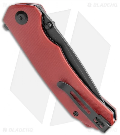 CIVIVI Brazen Tanto Liner Lock Knife Burgundy G-10 (3.5" Black D2) C2023B 3 CIVIVI Brazen Tanto Liner Lock Knife Burgundy G-10 (3.5" Black D2) C2023B - Image 3