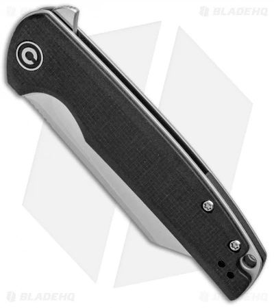 CIVIVI Brigand Liner Lock Knife Black G-10 (3.5" Satin D2) C909C 2 CIVIVI Brigand Liner Lock Knife Black G-10 (3.5" Satin D2) C909C - Image 2