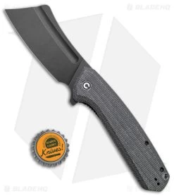 CIVIVI Bullmastiff Liner Lock Knife Dark Green Micarta (3.8" Black SW) C2006F -CIVIVI Shop CIVIVI Bullmastiff LL Dark Green Micarta Black SW BHQ 141476 jr bottlecap