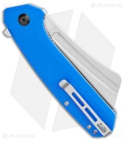 CIVIVI Bullmastiff Liner Lock Knife Blue G-10 (3.8" Stonewash) C2006B -CIVIVI Shop CIVIVI Bullmastiff Liner Lock Knife Blue G 10 3.8 Stonewash C2006B BHQ 113196 LS Side