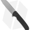 CIVIVI Chevalier Button Lock Flipper Knife Black G-10 (3.5" Satin) C20022-1