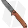 CIVIVI Chevalier Button Lock Flipper Knife Cuibourtia Wood (3.5" Dam) C20022-DS1
