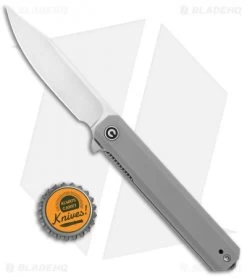 CIVIVI Chronic Liner Lock Knife Gray G-10 (3.22" Satin) 7 CIVIVI Chronic Liner Lock Knife Gray G-10 (3.22" Satin) -CIVIVI Shop CIVIVI Chronic LL Gray G 10 Satin C917A BHQ 105673 jr bottlecap