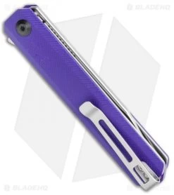 CIVIVI Chronic Liner Lock Knife Purple G-10 (3.22" Satin) C917D -CIVIVI Shop CIVIVI Chronic LL Purple G 10 Satin C917D BHQ 120372 jr side