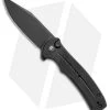 CIVIVI Cogent Button Lock Flipper Knife Black G-10 (3.5" Black) C20038D-1