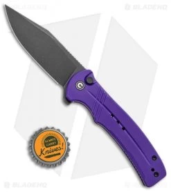 CIVIVI Cogent Button Lock Flipper Knife Purple G-10 (3.5" Black) C20038D-2 -CIVIVI Shop CIVIVI Cogent Button Lock Fipper Purple G 10 Black C20038D 2 BHQ 137735 jr bottlecap