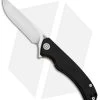 CIVIVI Courser Flipper Liner Lock Knife Black G-10 (3.4" Satin) C804C