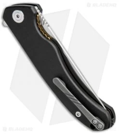 CIVIVI Courser Flipper Liner Lock Knife Black G-10 (3.4" Satin) C804C -CIVIVI Shop CIVIVI Courser Flipper LL Black G 10 Satin BHQ 89927 jr side