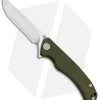 CIVIVI Courser Flipper Liner Lock Knife OD Green G-10 (3.4" Satin) C804A