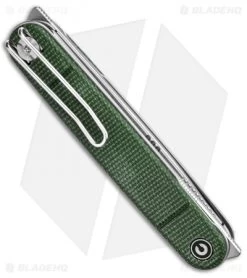 CIVIVI Crit Liner Lock Knife Multi-Tool Green Micarta (3.2" SW) -CIVIVI Shop CIVIVI Crit LL Multi Tool Green Micarta SW BHQ 136909 td side