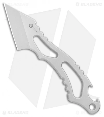 CIVIVI De Santis Kiri-EDC Fixed Blade Neck Knife (1.8" Stonewash) C2001A 1 CIVIVI De Santis Kiri-EDC Fixed Blade Neck Knife (1.8" Stonewash) C2001A