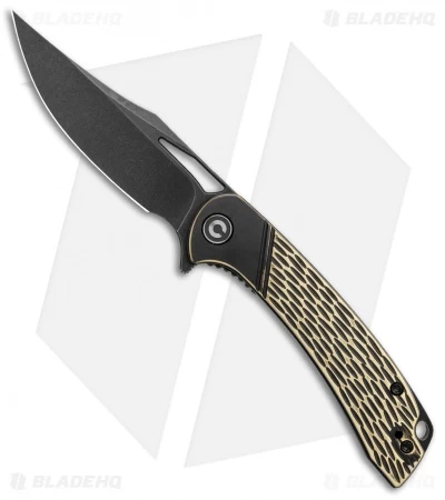 CIVIVI Dogma Liner Lock Knife Brass (3.5" Black Stonewash) C2005E 1 CIVIVI Dogma Liner Lock Knife Brass (3.5" Black Stonewash) C2005E