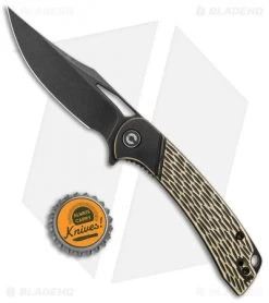 CIVIVI Dogma Liner Lock Knife Brass (3.5" Black Stonewash) C2005E 7 CIVIVI Dogma Liner Lock Knife Brass (3.5" Black Stonewash) C2005E -CIVIVI Shop CIVIVI Dogma LL Brass Black SW BHQ 113203 jr bottlecap
