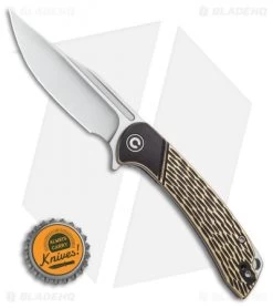 CIVIVI Dogma Liner Lock Knife Brass (3.5" Stonewash) C2014A 9 CIVIVI Dogma Liner Lock Knife Brass (3.5" Stonewash) C2014A -CIVIVI Shop CIVIVI Dogma Liner Lock Knife Brass 3.5 Stonewash C2014A BHQ 115980 LS Bottlecap